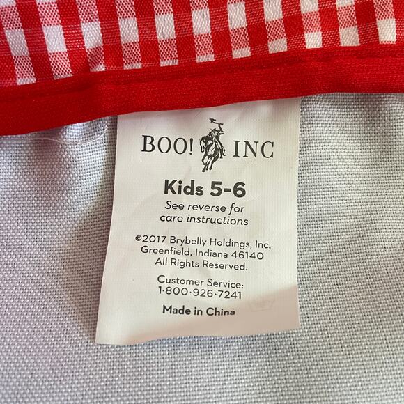 NEW Boo! Inc. Master Chef Children’s Halloween Costume - Kids Size: 5-6 - Picture 5 of 12